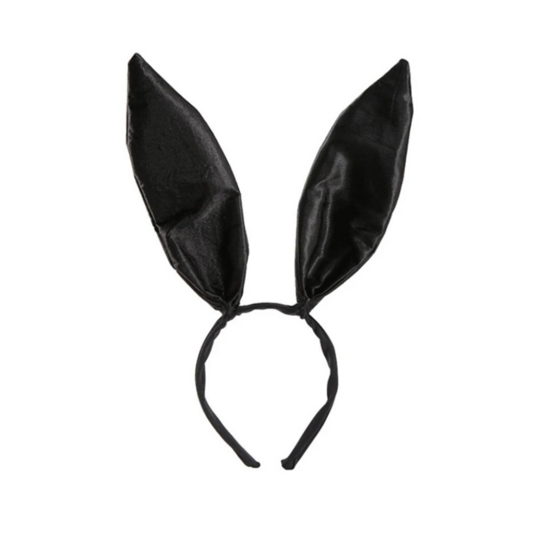 Black Bunny Ears Headband