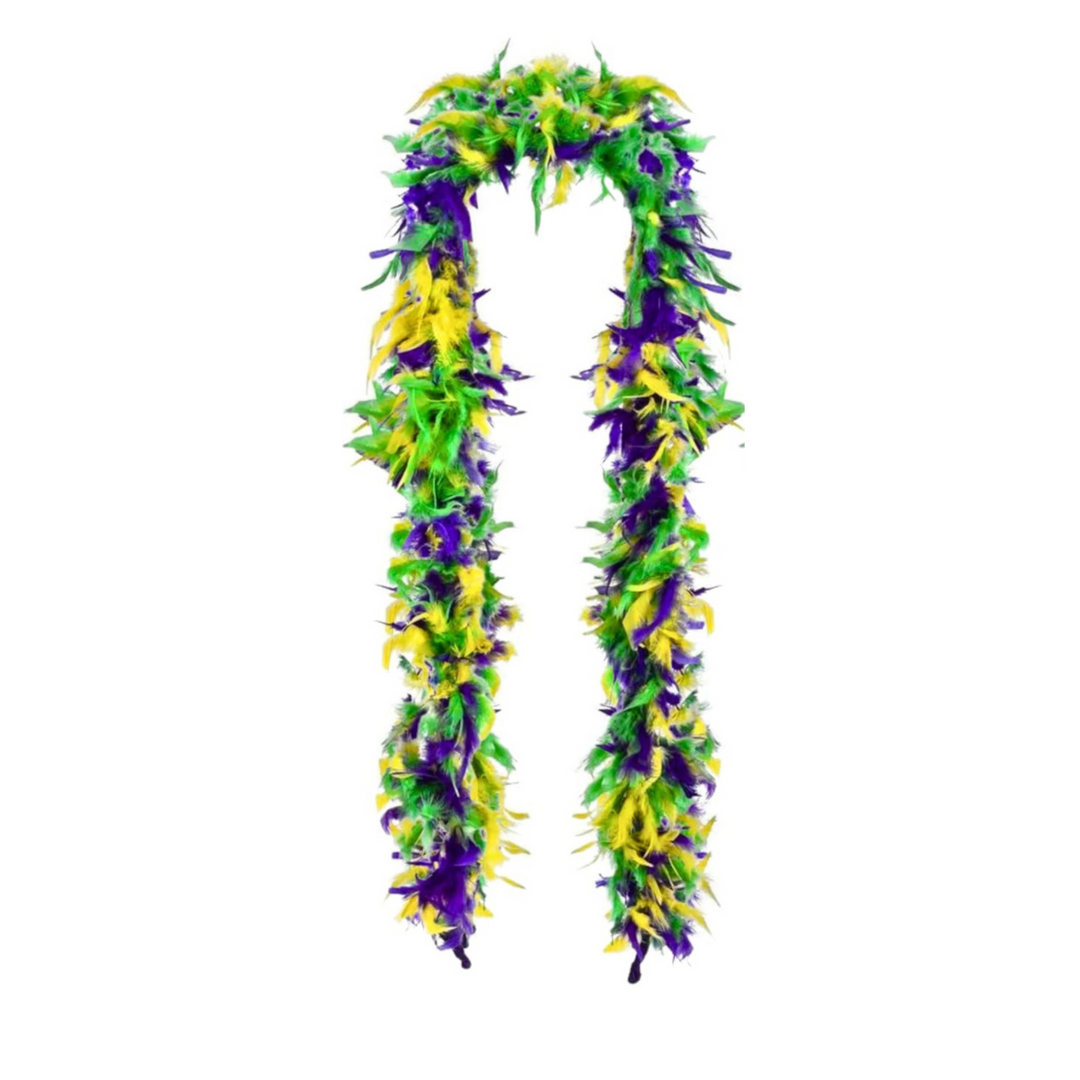 Mardi Gras Feather Boa, 1ct