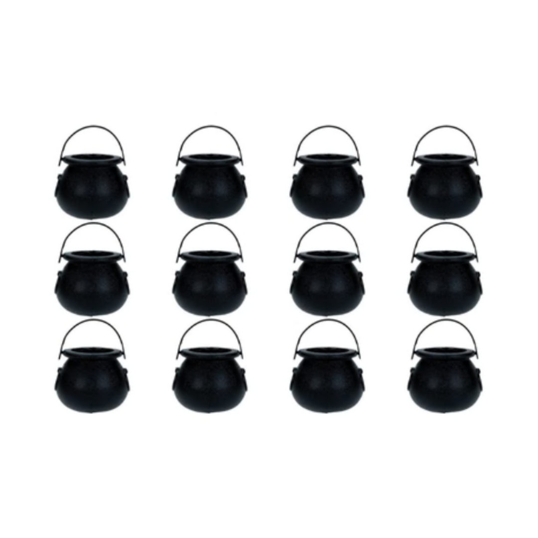 Candy Cauldrons Halloween Party Favors 12ct
