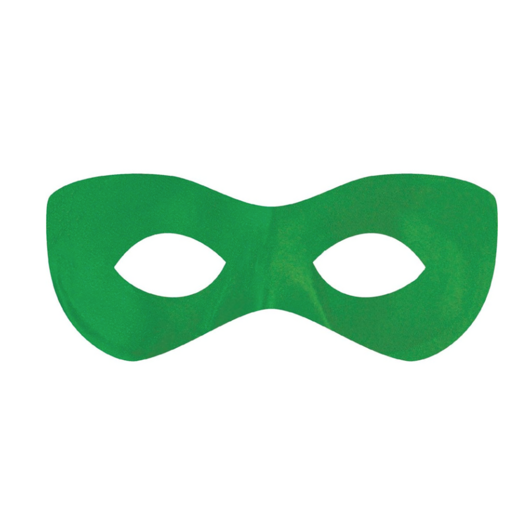 Green Half Hero Mask 1Pcs