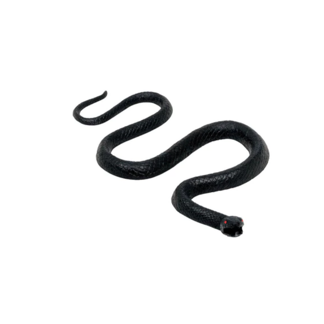 Halloween Party Favor Black Plastic Small Snake