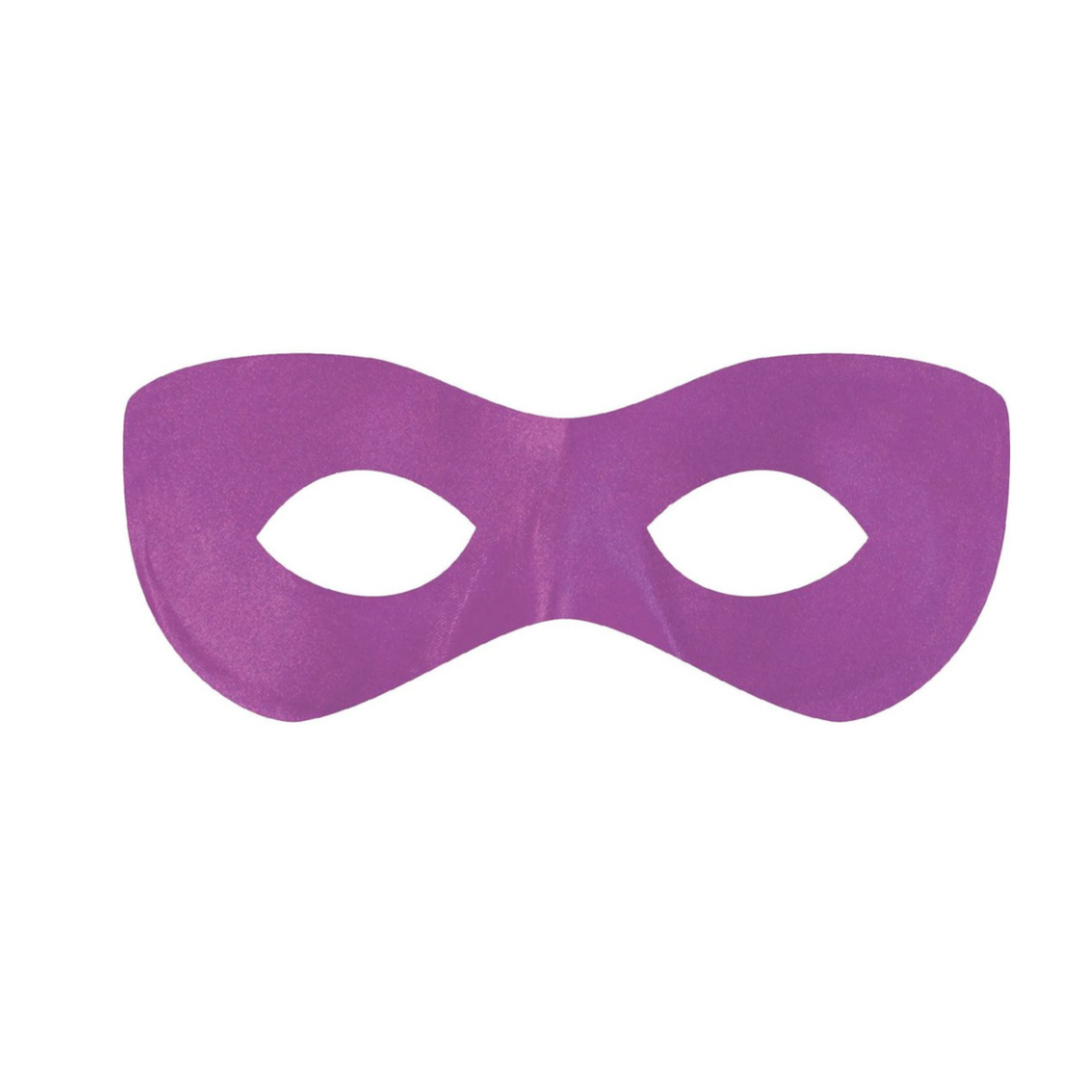 Purple Half Hero Mask 1Pcs