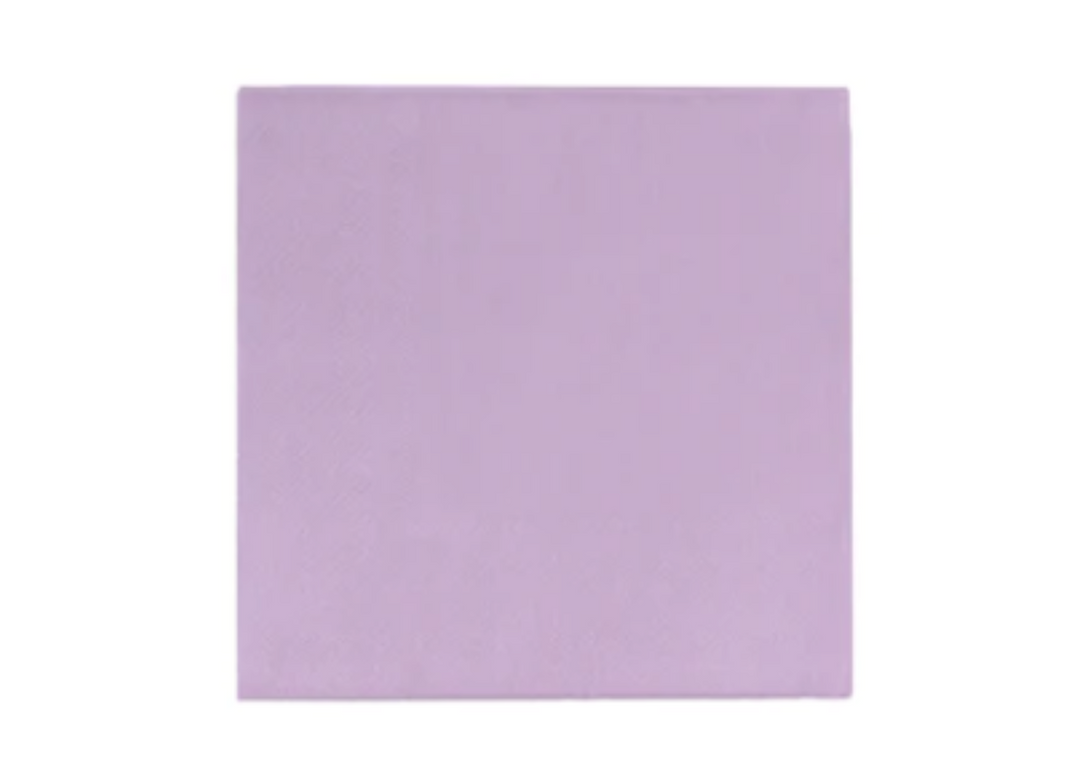 Lavender Paper Lunch Napkins