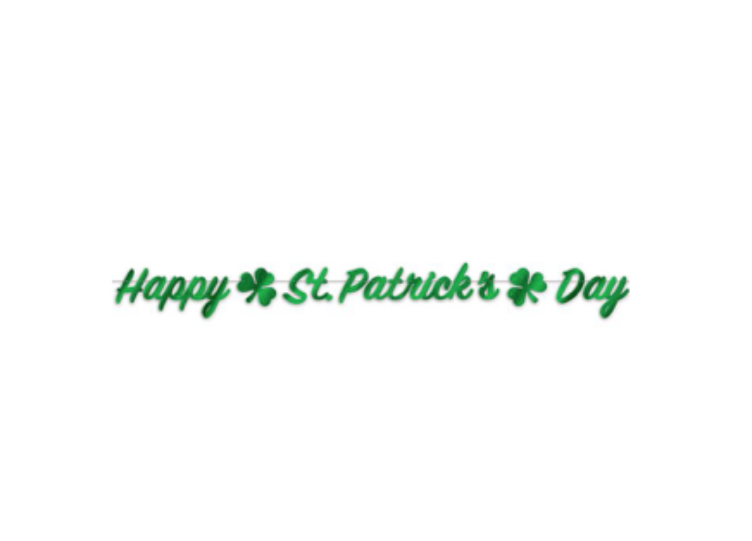 Happy St Patrick's Day Banner
