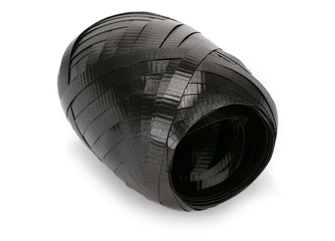 Mini Black 50in Curling Ribbon, 1ct