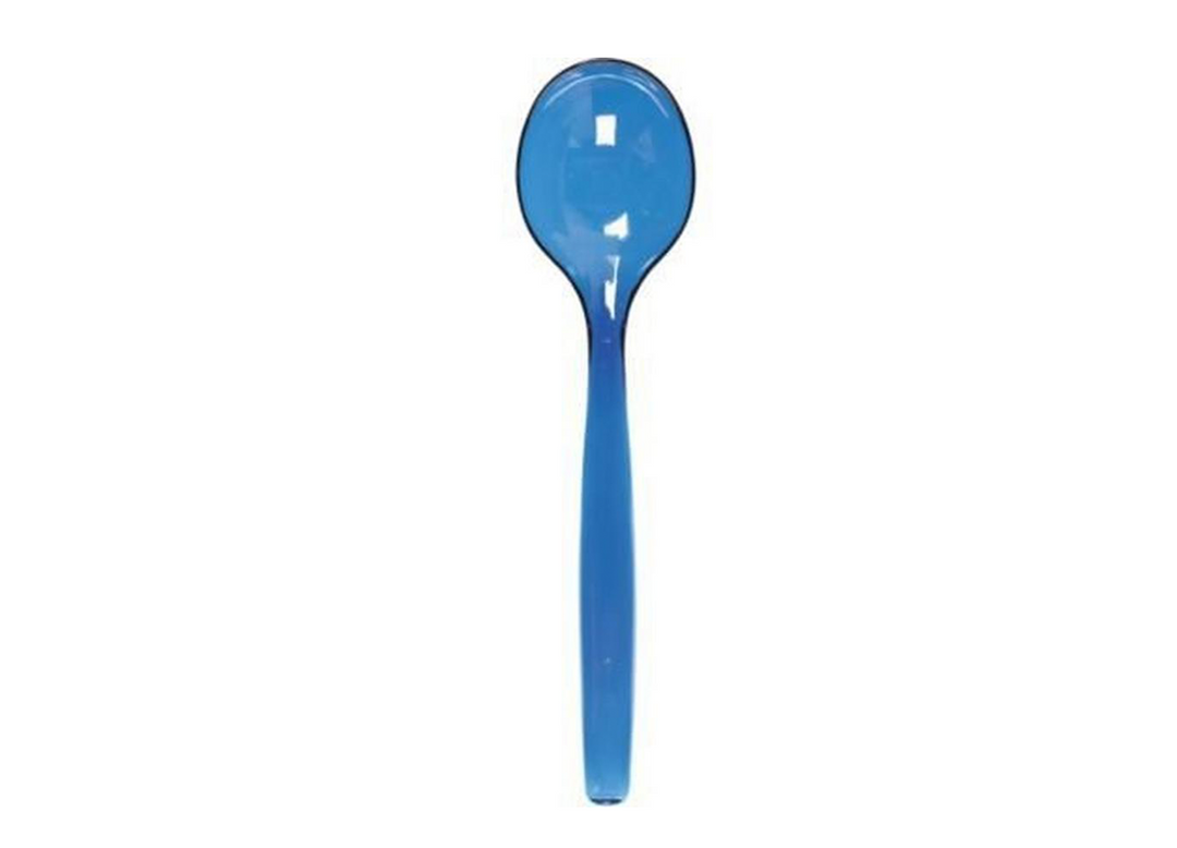 Blue Disposable Serving Spoon, 1ct