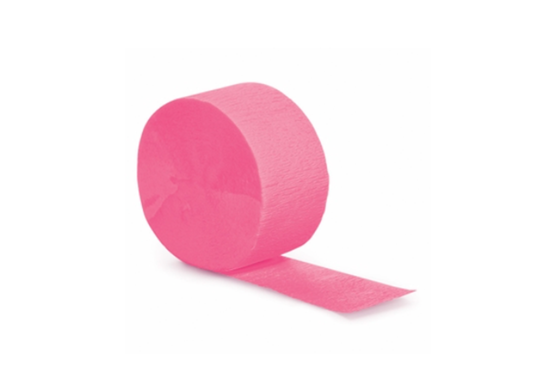 Bright Party Pink Streamer