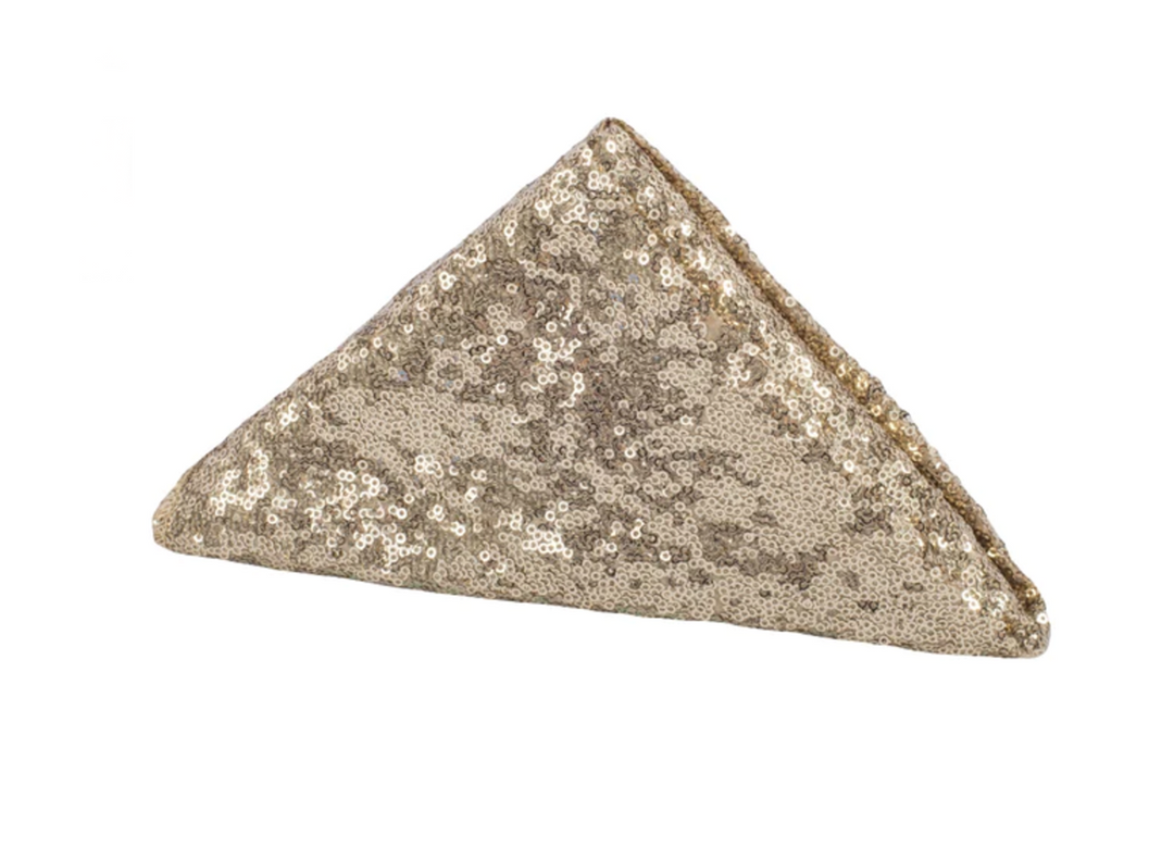 Champagne Sequin Dinner Napkins