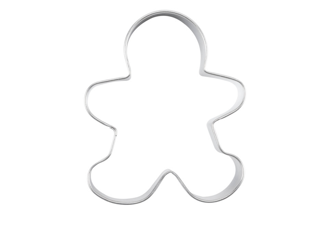 Gingerbread Man Shape Cookie Cutter, 1ct