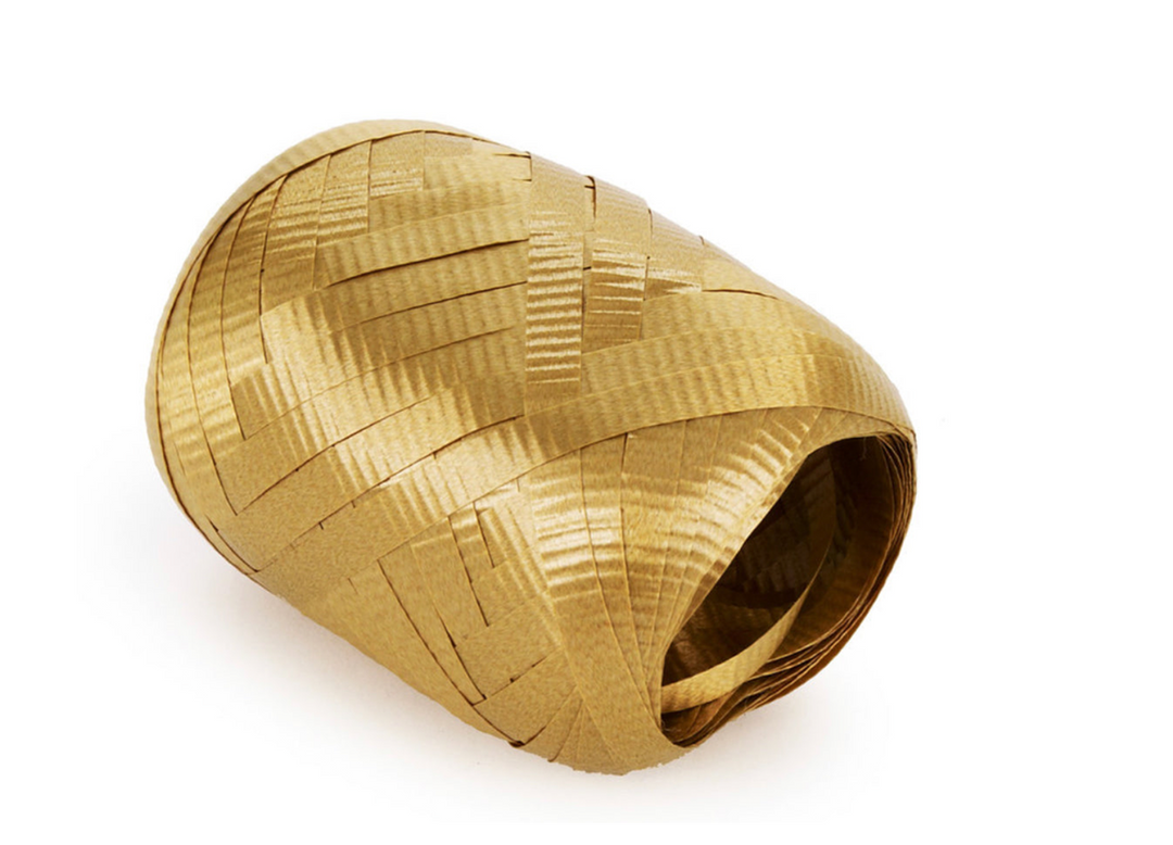 Mini Bright Gold 50in Curling Ribbon, 1ct