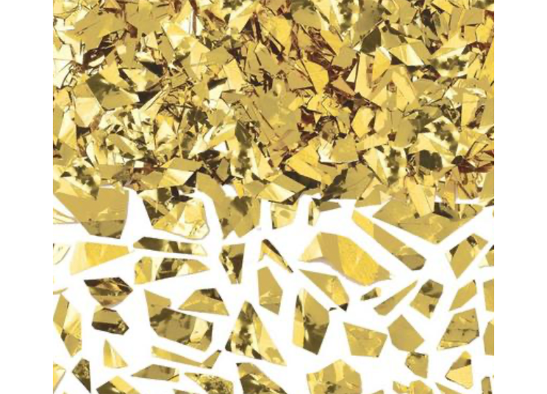 Gold Sparkle Confetti