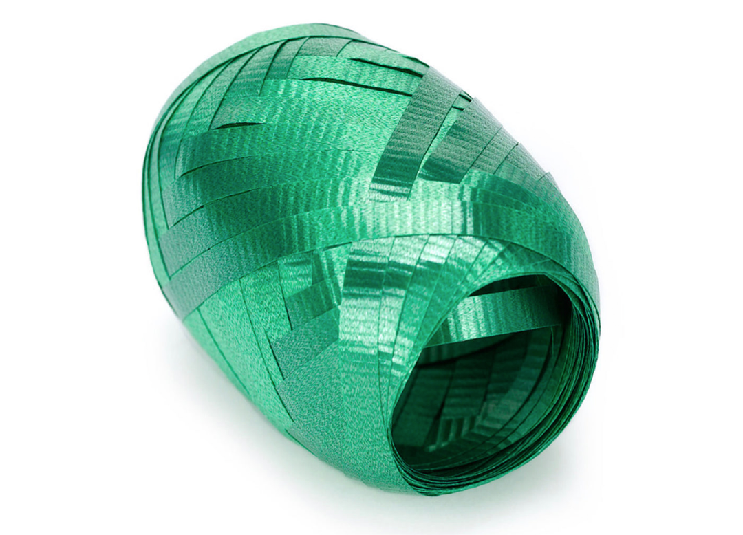 Mini Green 50in Curling Ribbon, 1ct
