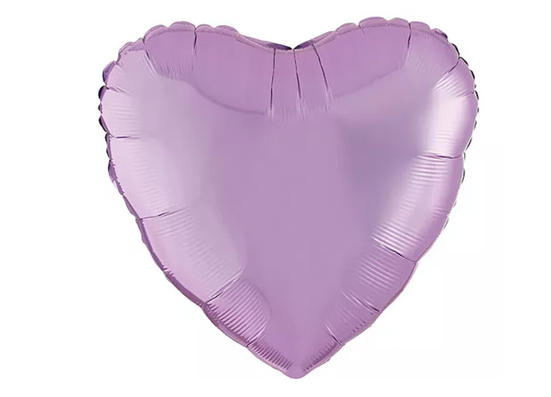 Lavender Heart Balloon
