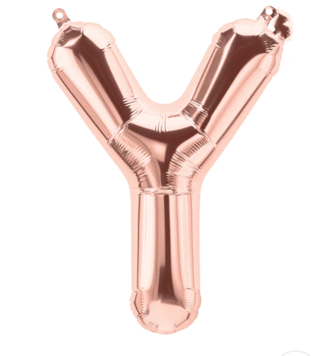 13 inch Rose Gold Air filled Balloon (Y)
