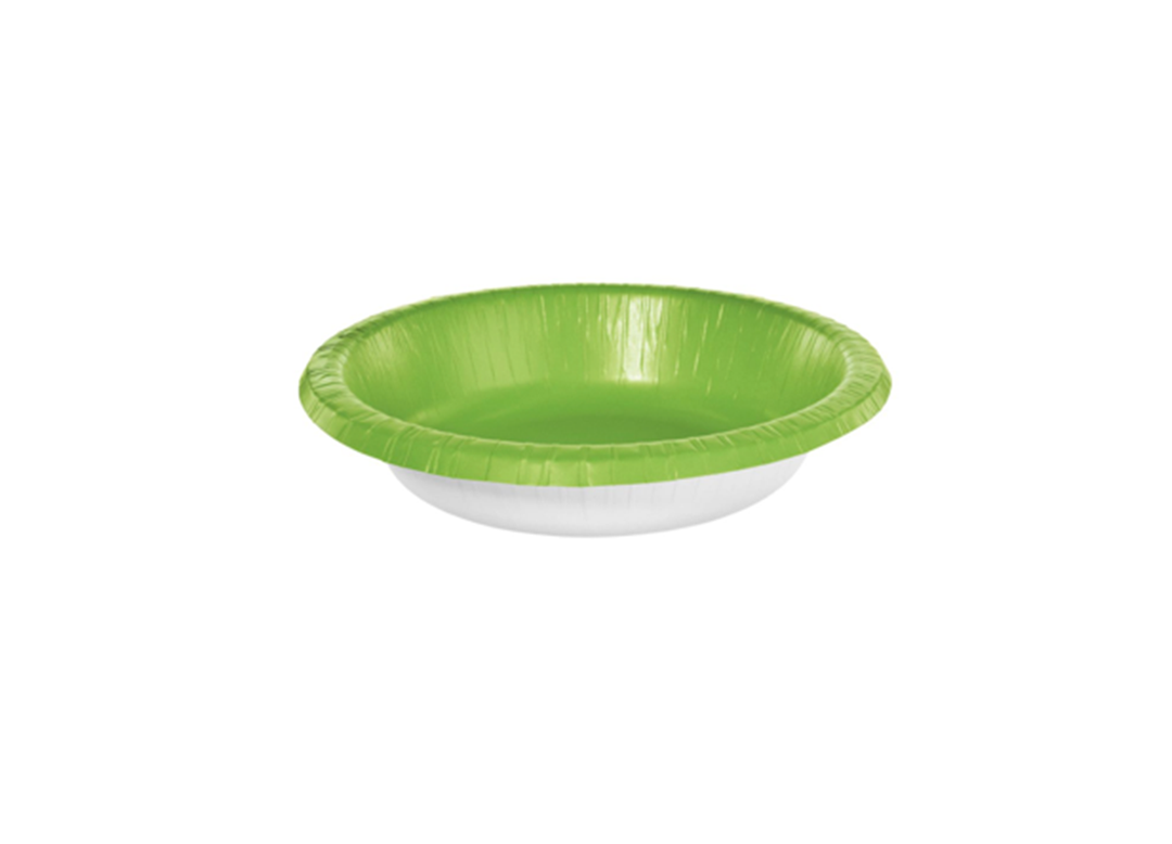 Kiwi Paper Bowls, 20oz, 20ct