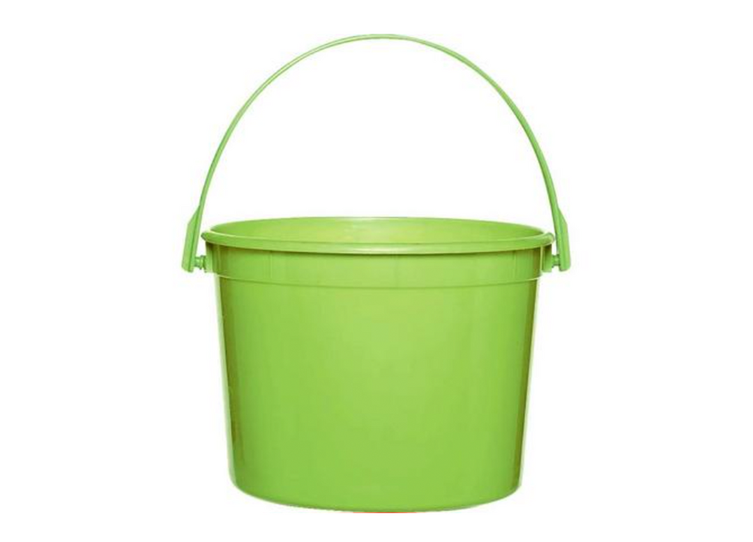 Kiwi Plastic Favor Bucket, 1ct