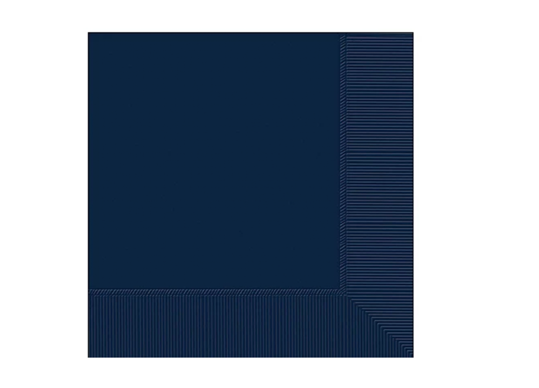 Navy Paper Lunch Napkins