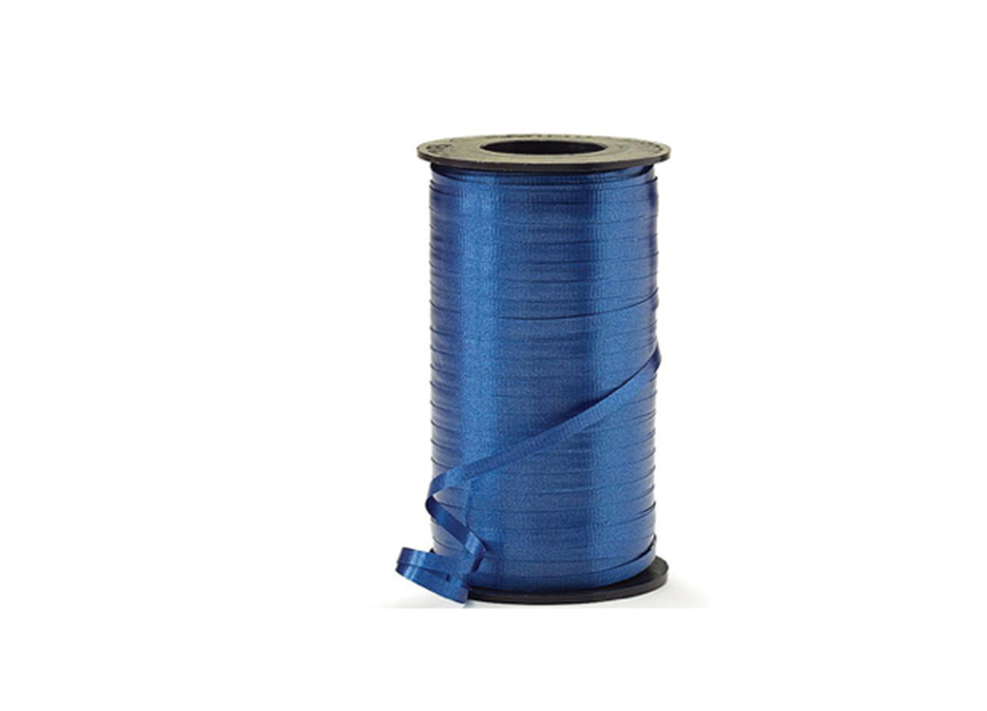 Navy Curling Ribbon