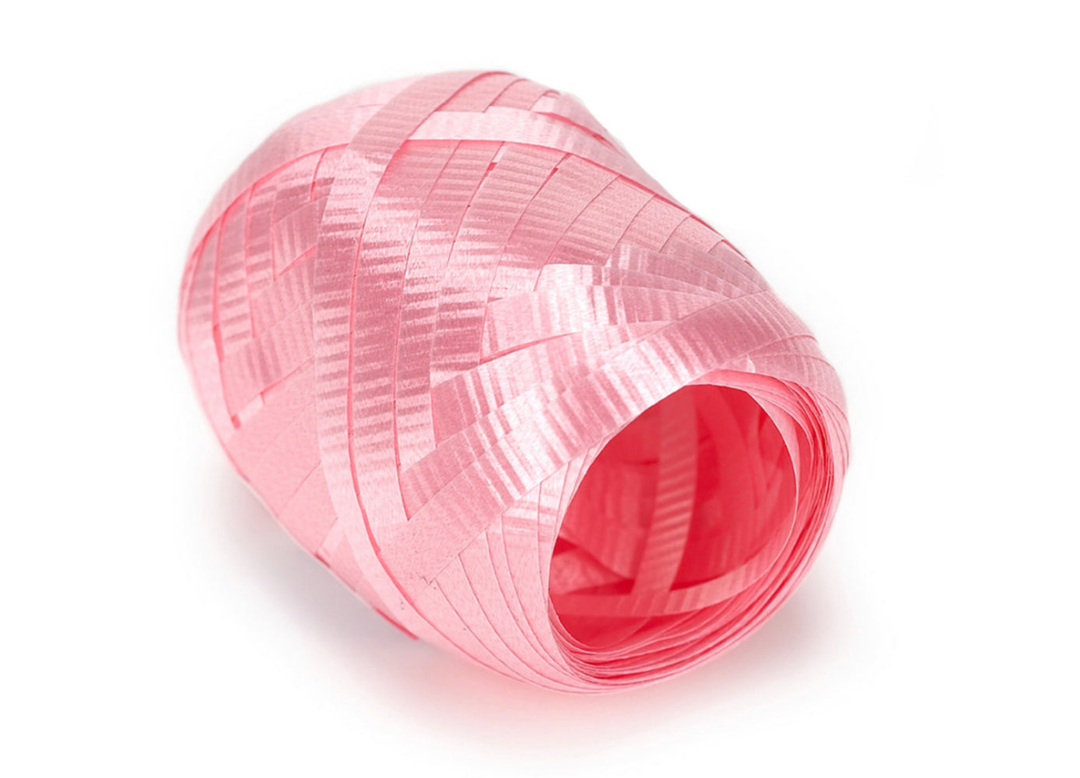 Mini Pink 50in Curling Ribbon, 1ct