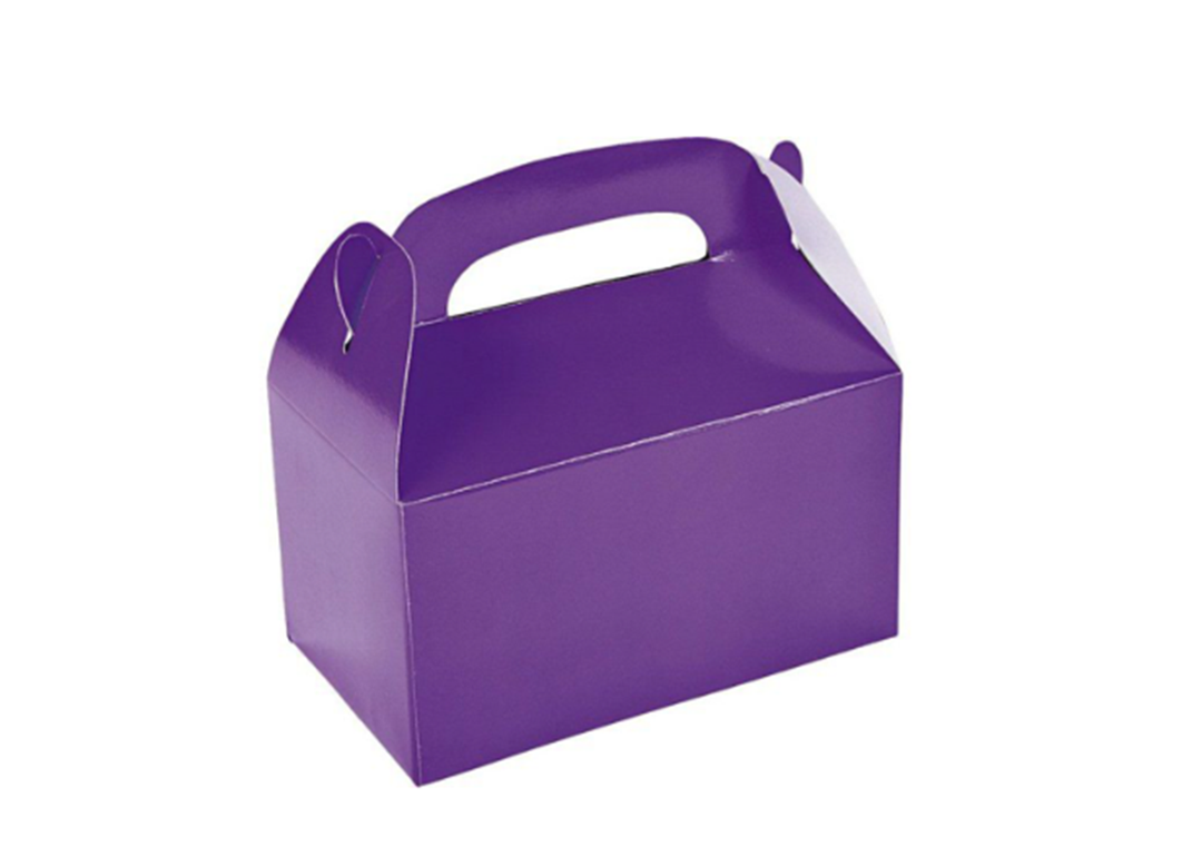 Small Purple Favor Boxes, 8ct
