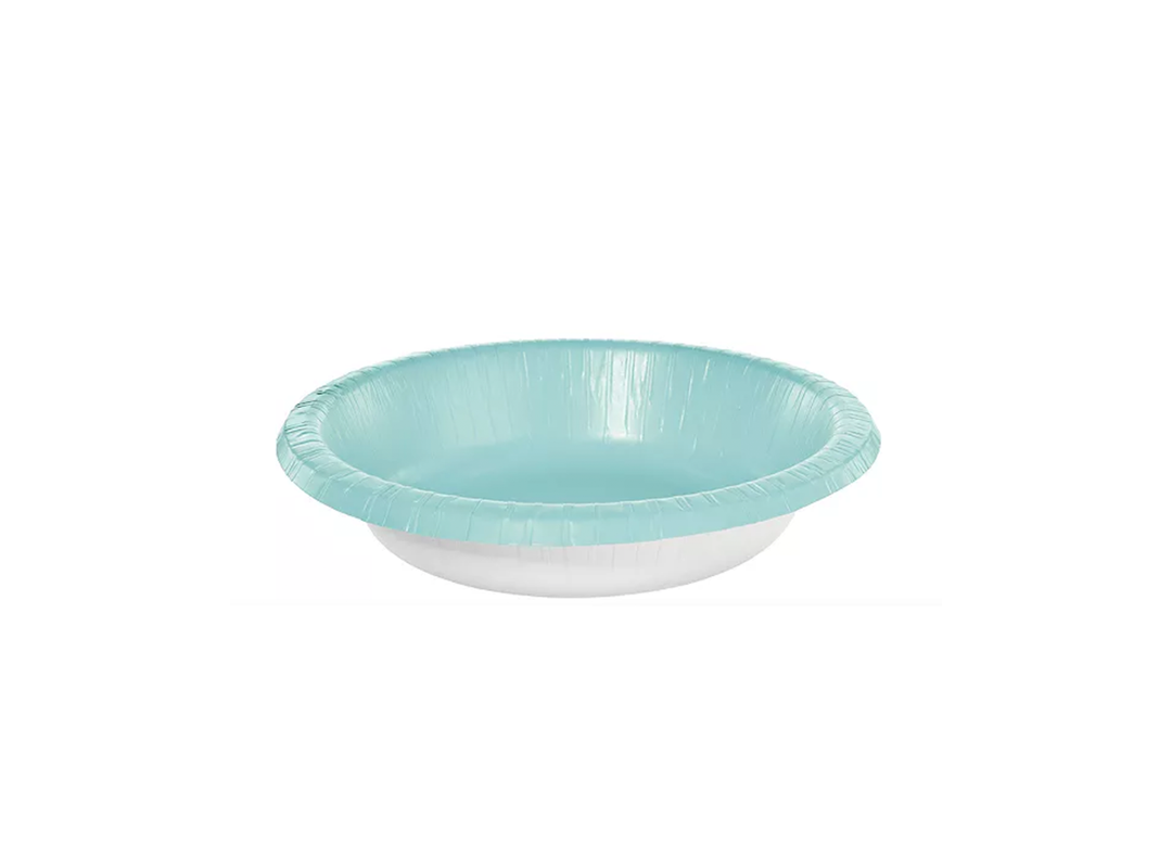 Robin's Egg Paper Bowls, 20oz, 20ct