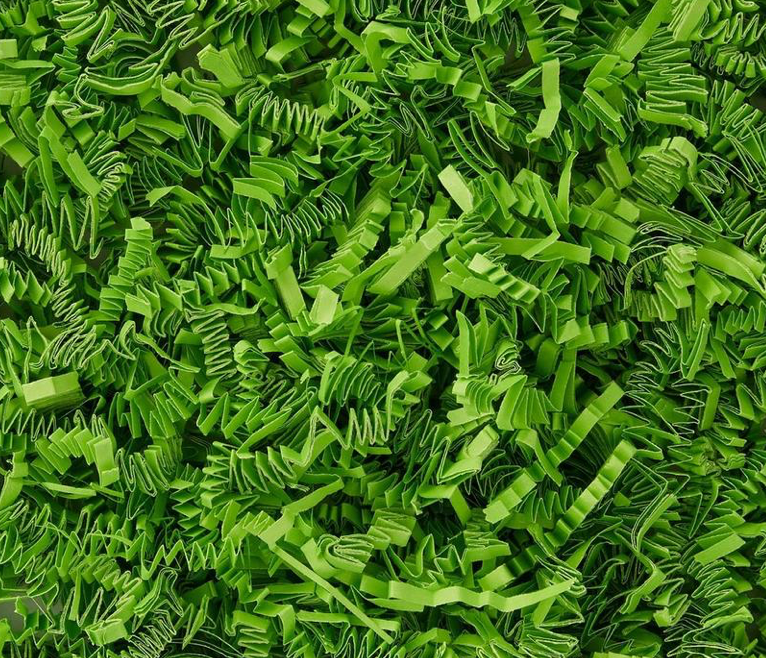 Crinkle Kiwi Shredded Paper