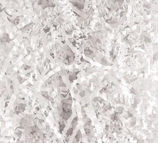 Crinkle White Shredded Paper