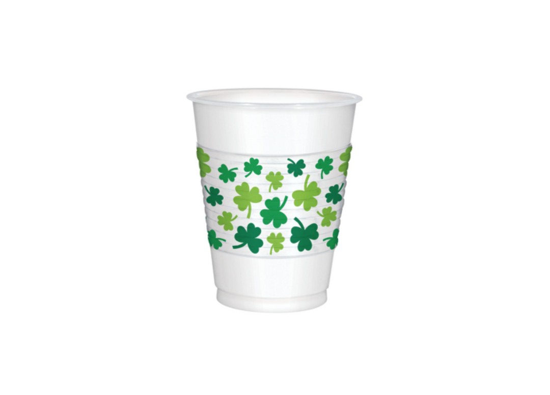 Shamrock Disposable 16oz Cups, 25ct