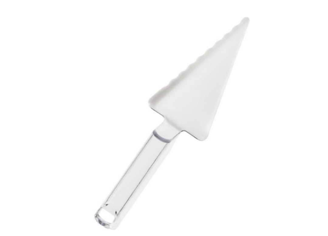 Clear Disposable Plastic Pie Cutter, 1ct