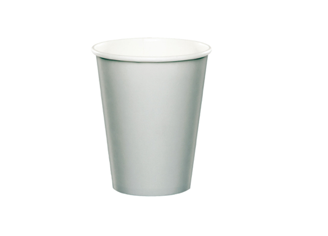 Silver Paper Cups, 9oz, 20ct