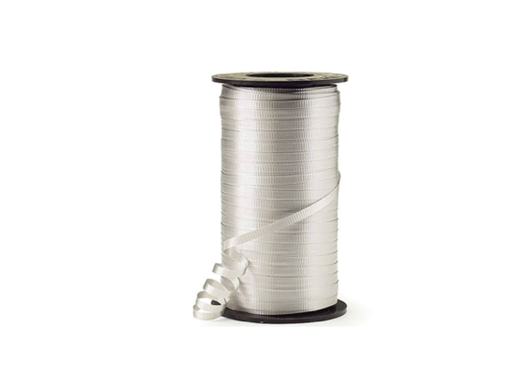 Silver Curling Ribbon