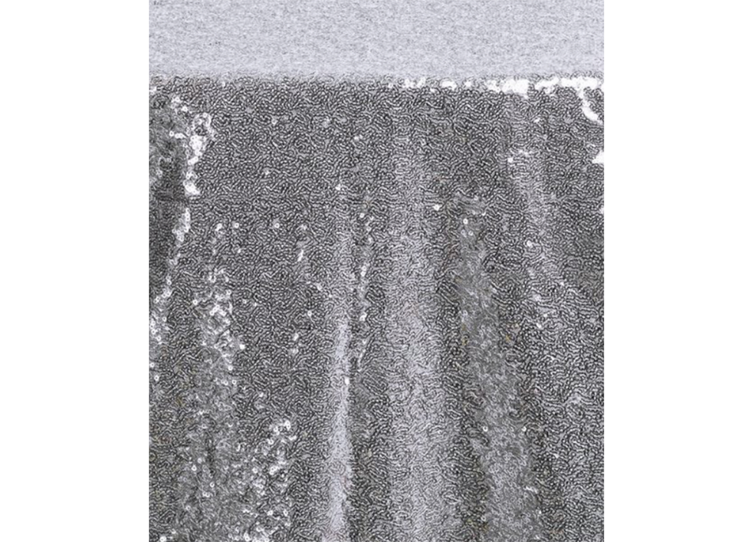 Silver Sequins Table Runner, 1ct