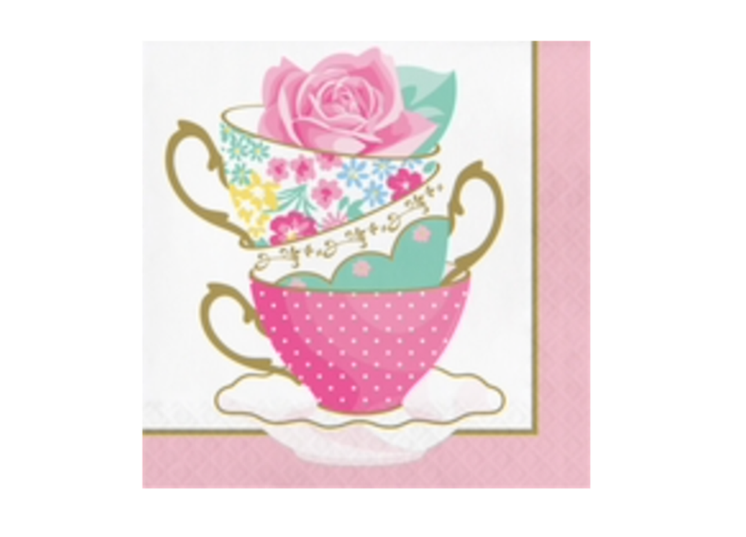 Paper Beverage Napkins, 5in, 16ct
