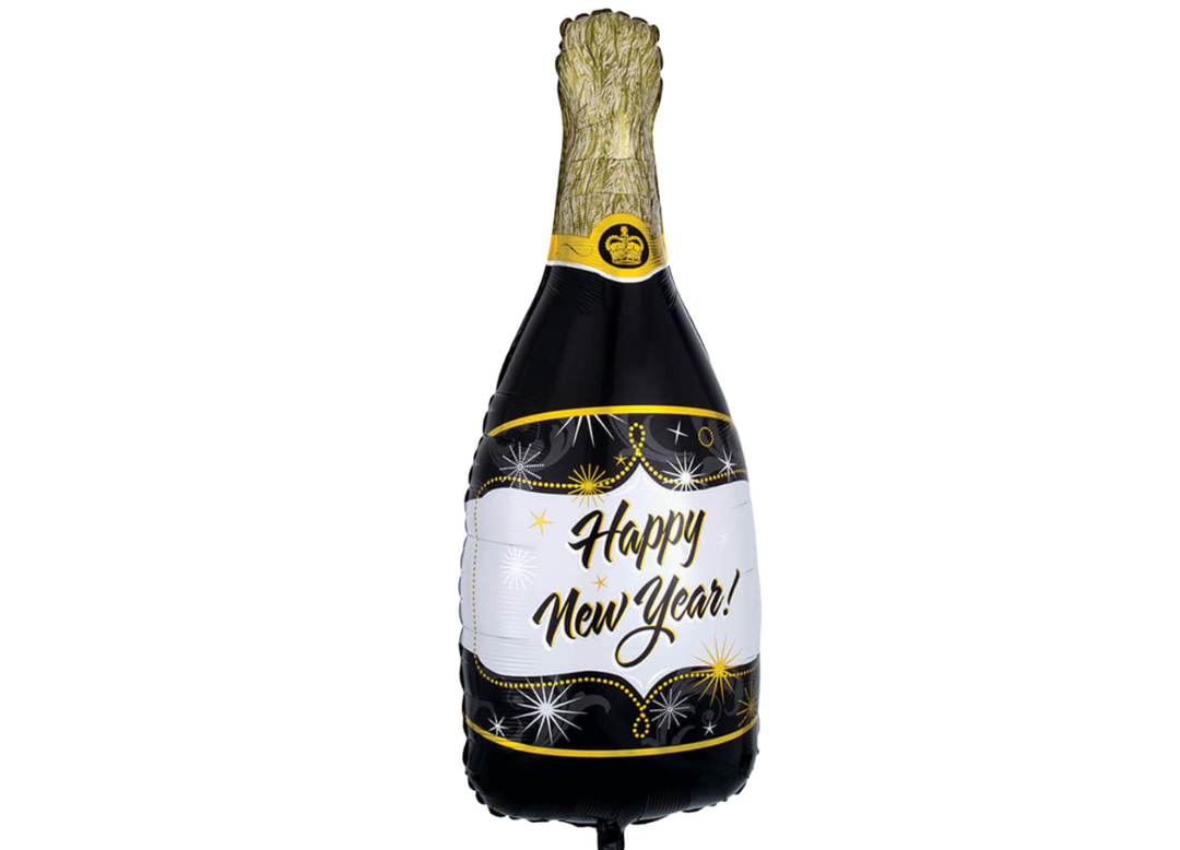 Champagne Happy New Year Balloon