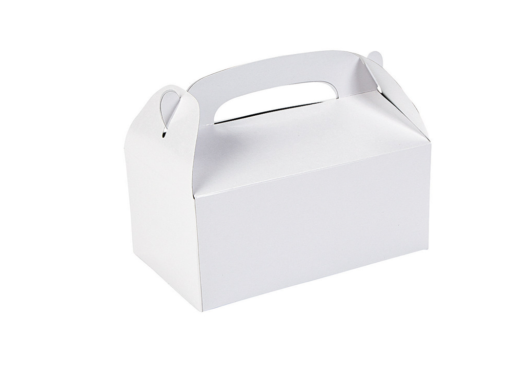 Small White Favor Boxes, 8ct
