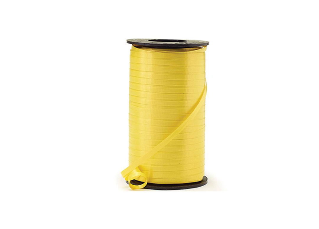 Yellow Curling Ribbon
