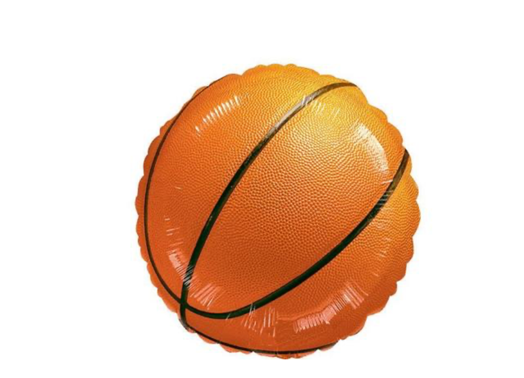 Basketball Foil Balloon, 1ct