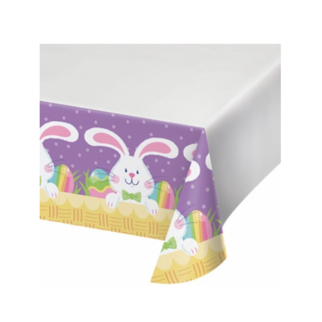 Festive Easter Plastic Table cover - 1 ct