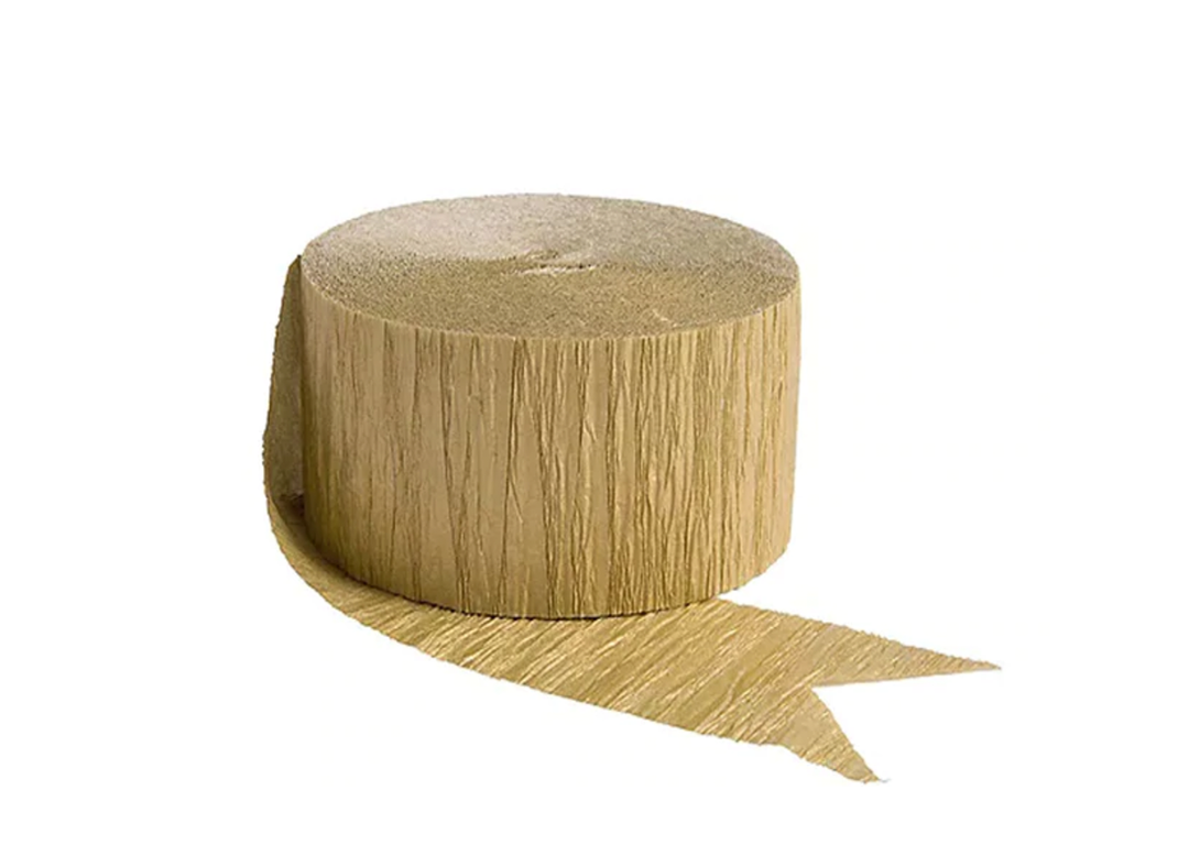 Gold Party Streamer