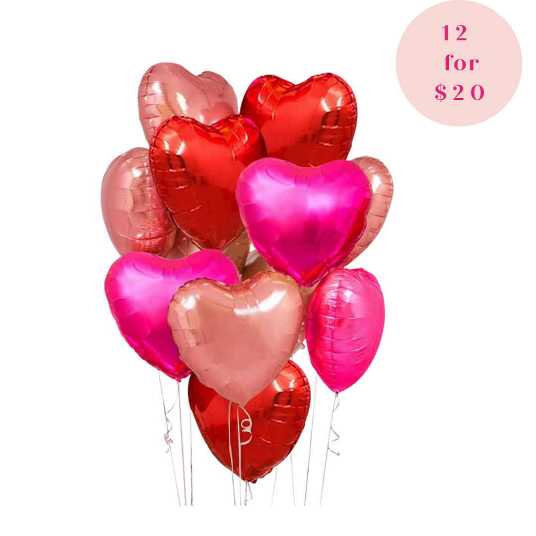 heart balloons near me