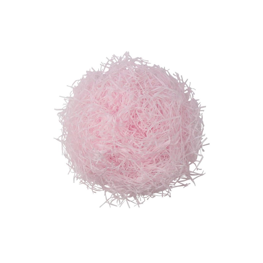 Light Pink Plastic Easter Grass