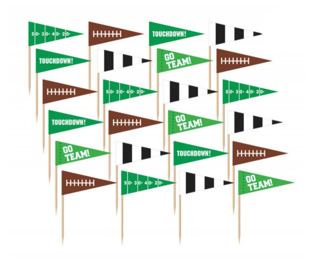 Football Flag Picks 36ct