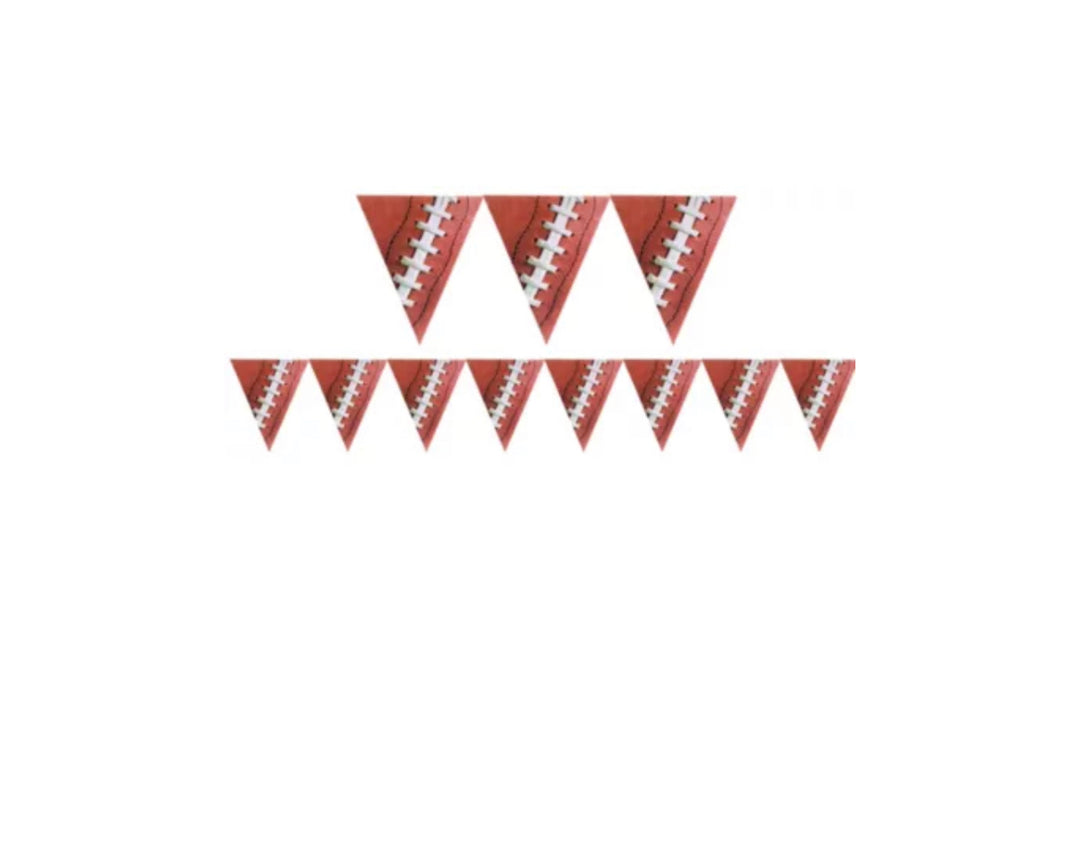 Football Pennant Banner
