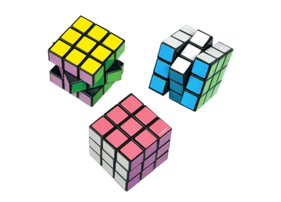 Mini Bright Colors Puzzle Cubes Party Favors