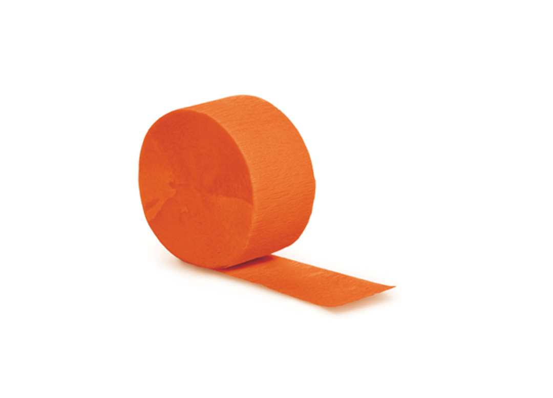Orange Party Streamer