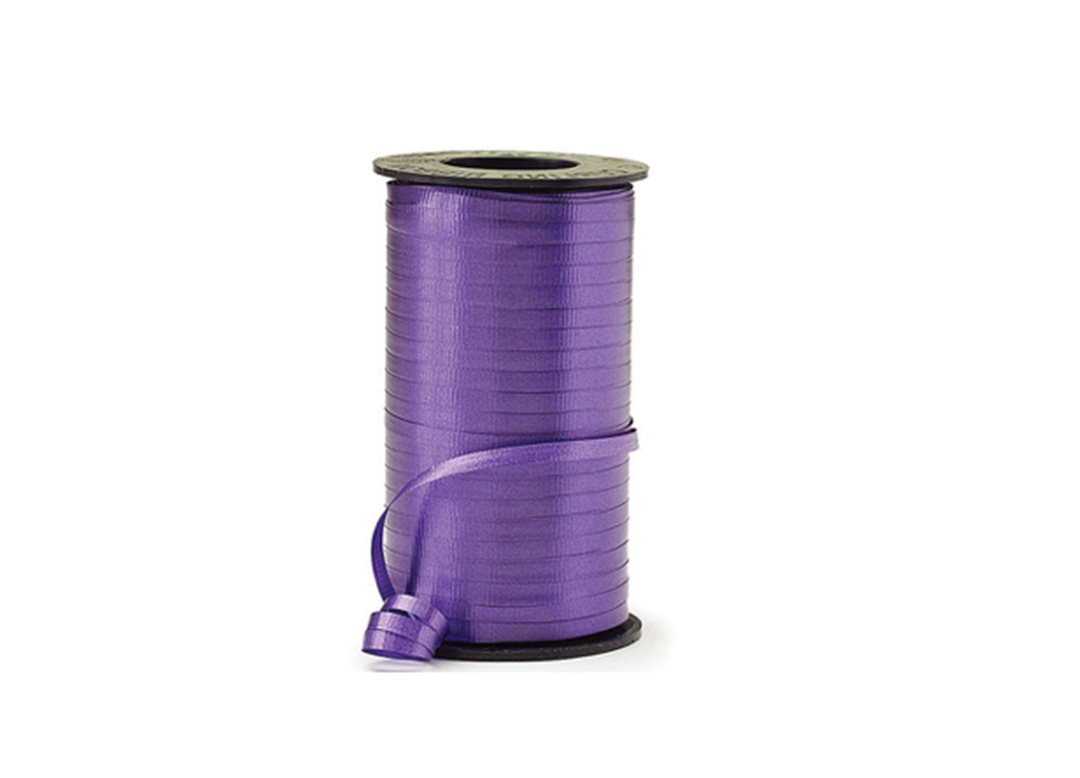 Purple Curling Ribbon