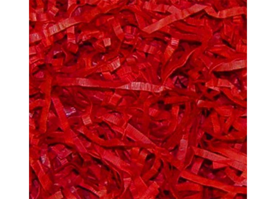 Crinkle Red Shredded Paper