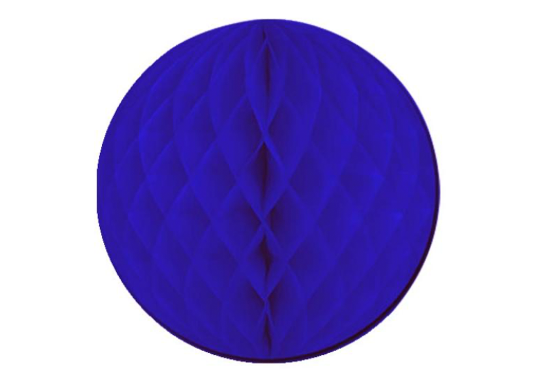 Blue Honeycomb Hanging Decoration, 3ct