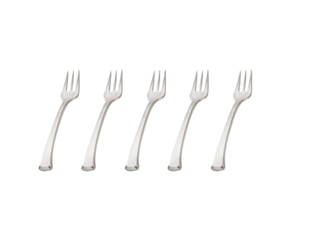 Silver Plastic Tasting Forks, 48 Ct.