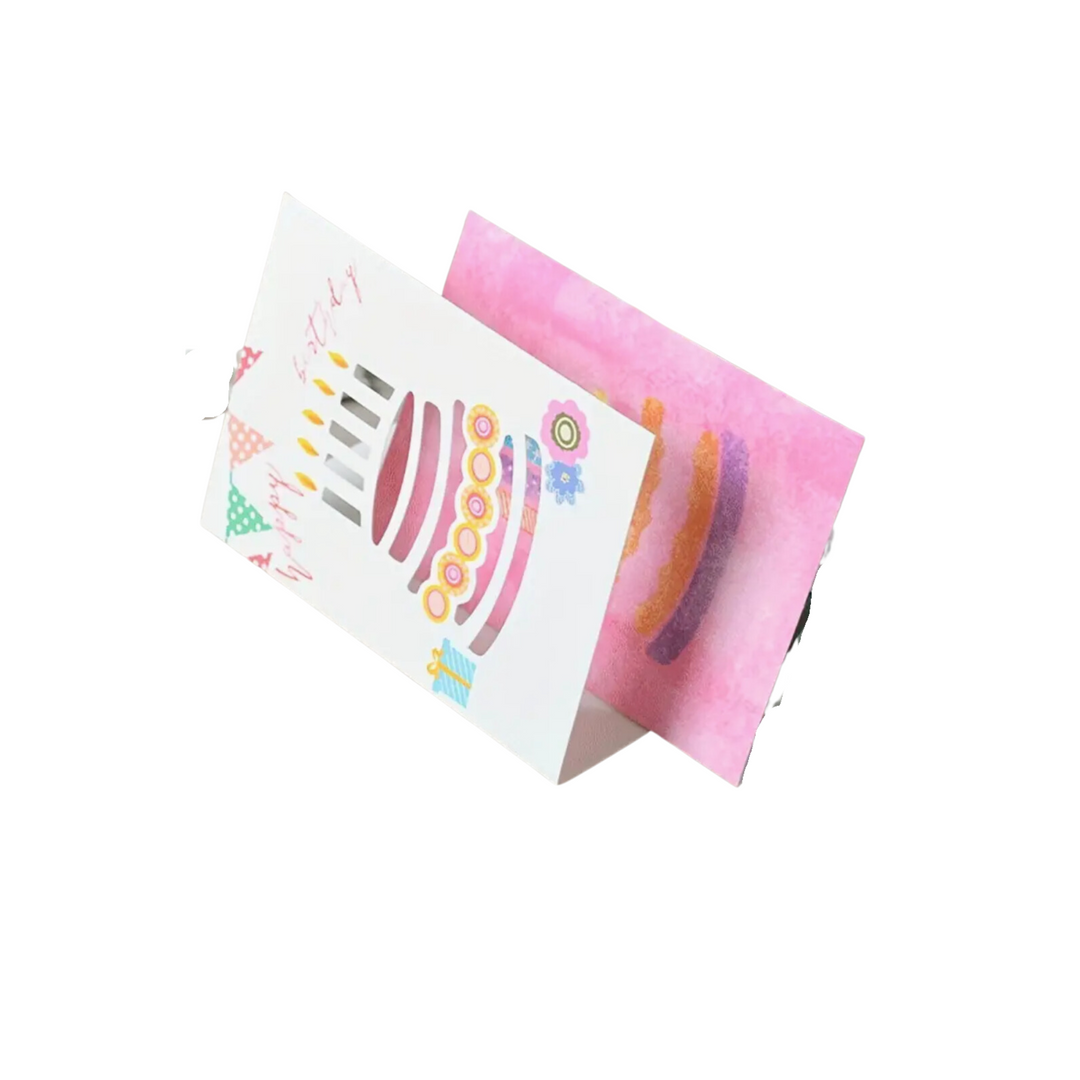 Mini  Happy Birthday Greeting Gift Card